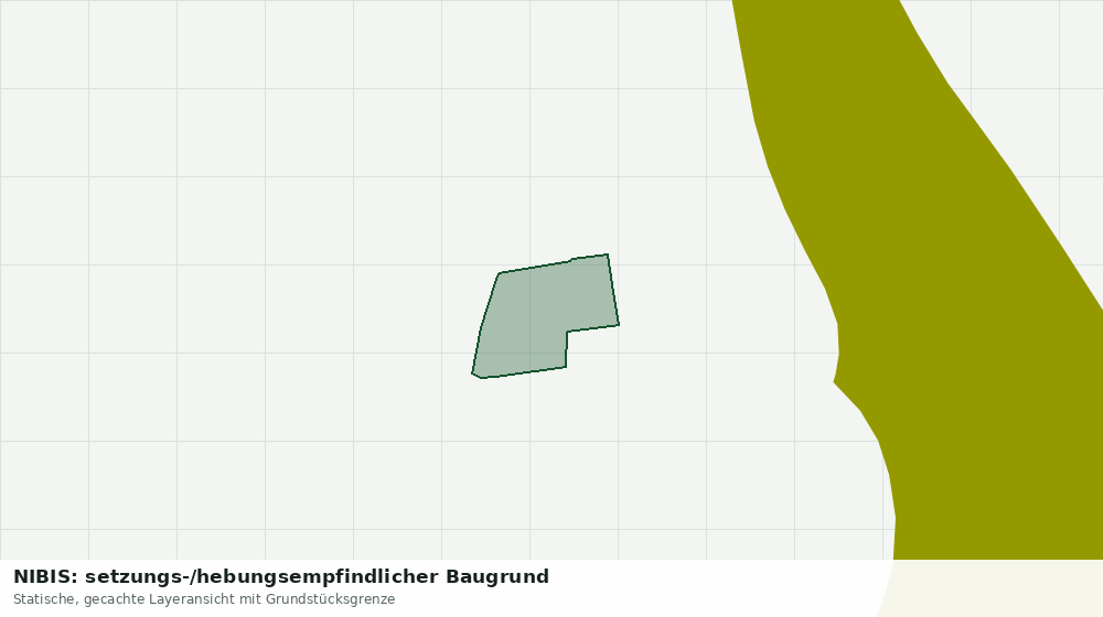 Statische Kartenansicht: NIBIS: setzungs-/hebungsempfindlicher Baugrund