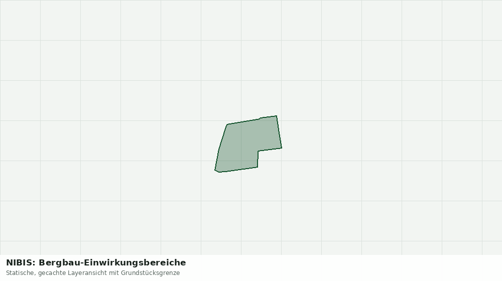 Statische Kartenansicht: NIBIS: Bergbau-Einwirkungsbereiche
