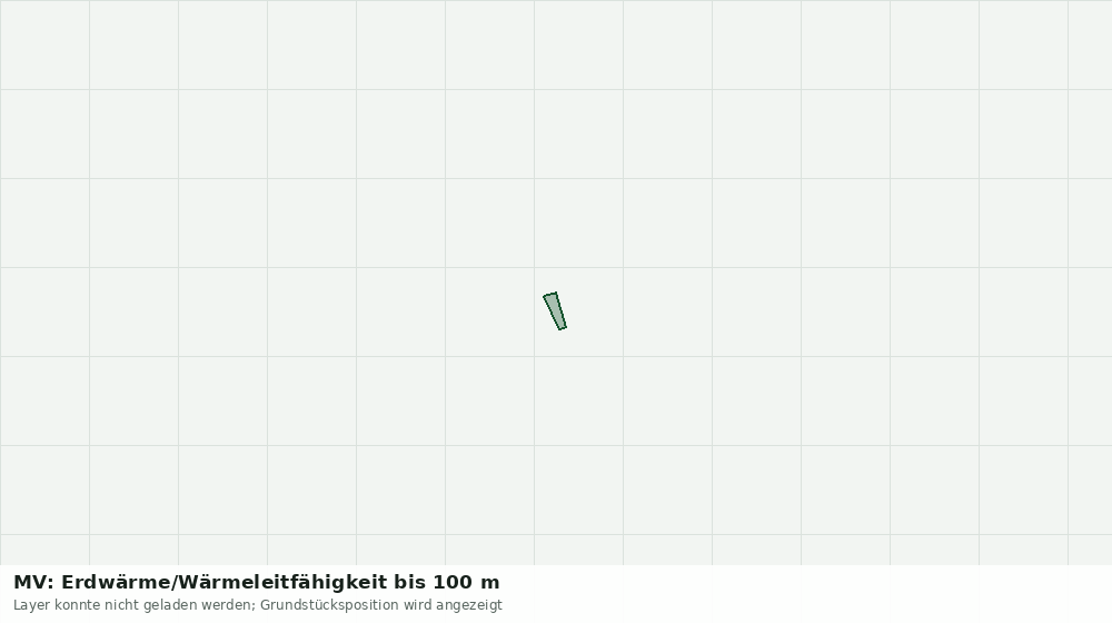 Statische Kartenansicht: MV: Erdwärme/Wärmeleitfähigkeit bis 100 m
