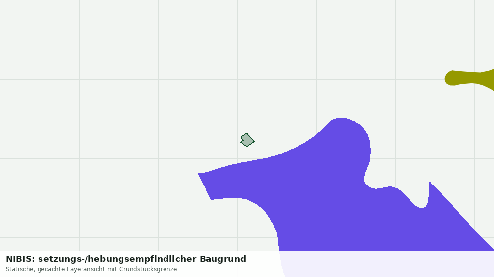 Statische Kartenansicht: NIBIS: setzungs-/hebungsempfindlicher Baugrund