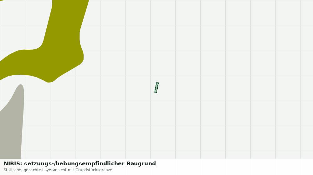 Statische Kartenansicht: NIBIS: setzungs-/hebungsempfindlicher Baugrund