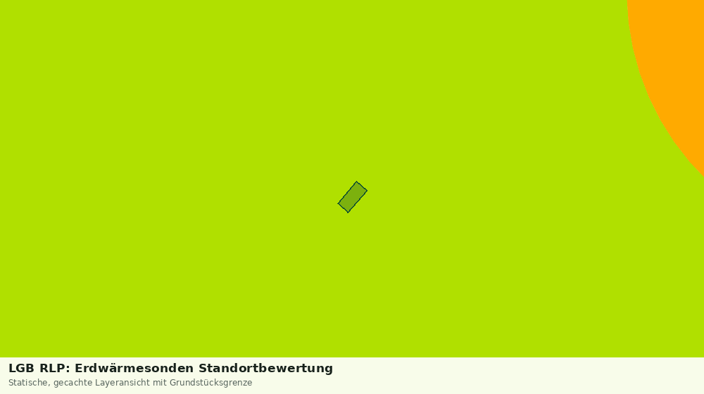 Statische Kartenansicht: LGB RLP: Erdwärmesonden Standortbewertung