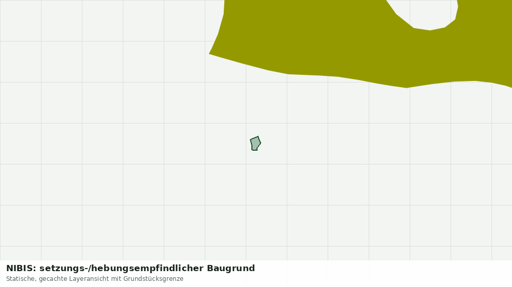 Statische Kartenansicht: NIBIS: setzungs-/hebungsempfindlicher Baugrund