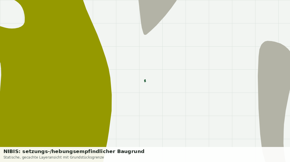 Statische Kartenansicht: NIBIS: setzungs-/hebungsempfindlicher Baugrund