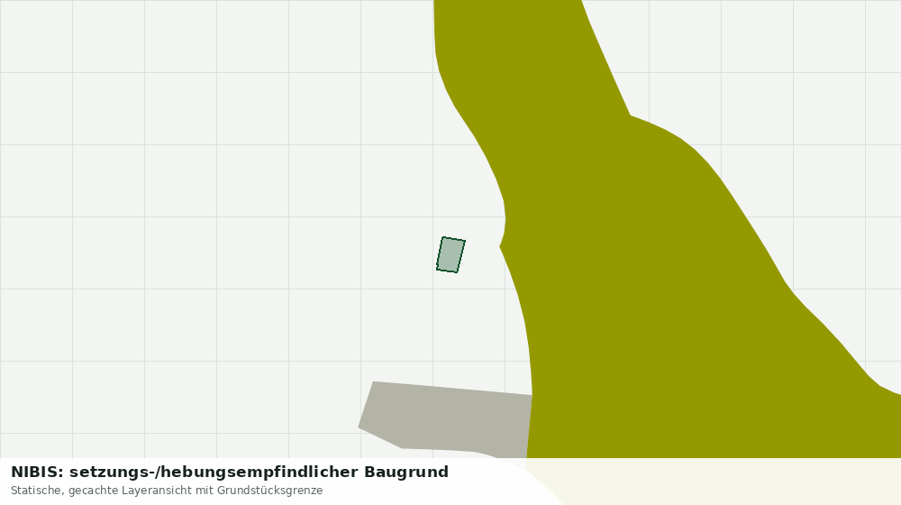 Statische Kartenansicht: NIBIS: setzungs-/hebungsempfindlicher Baugrund