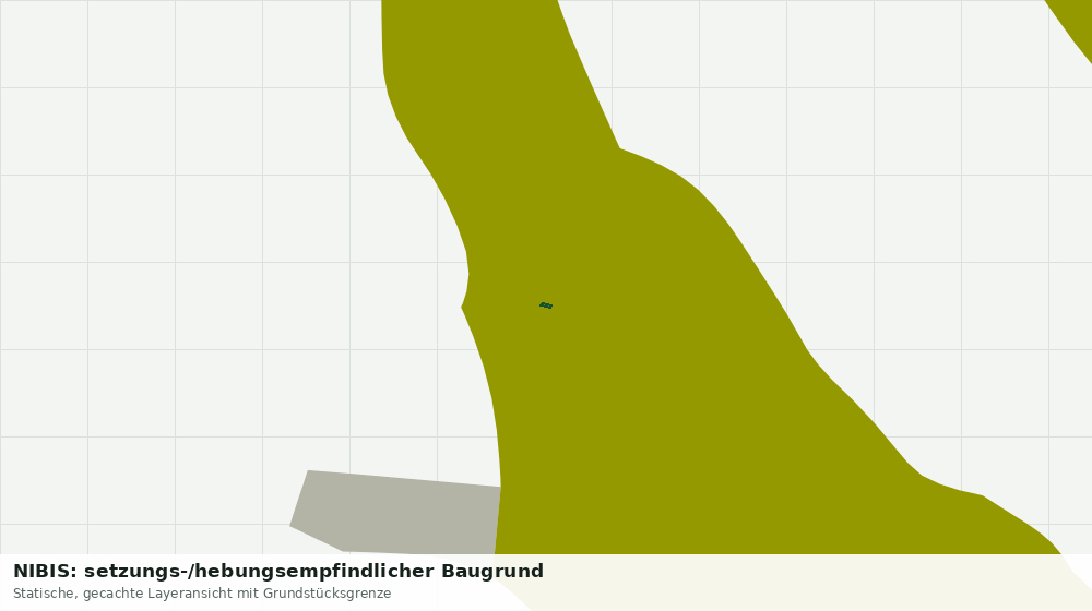 Statische Kartenansicht: NIBIS: setzungs-/hebungsempfindlicher Baugrund