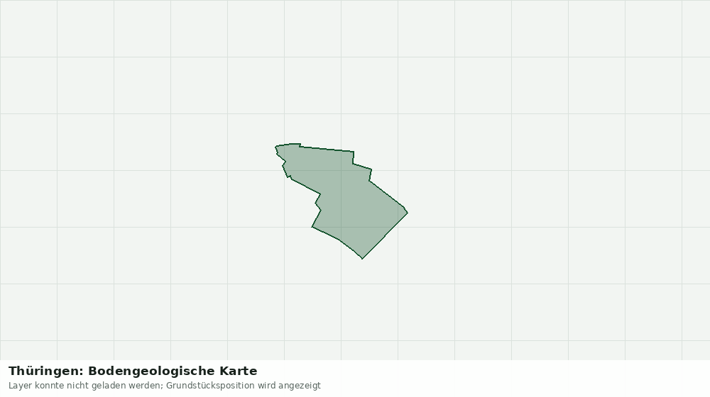 Statische Kartenansicht: Thüringen: Bodengeologische Karte