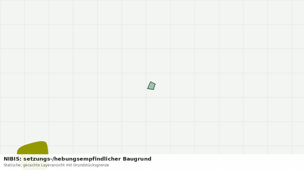 Statische Kartenansicht: NIBIS: setzungs-/hebungsempfindlicher Baugrund