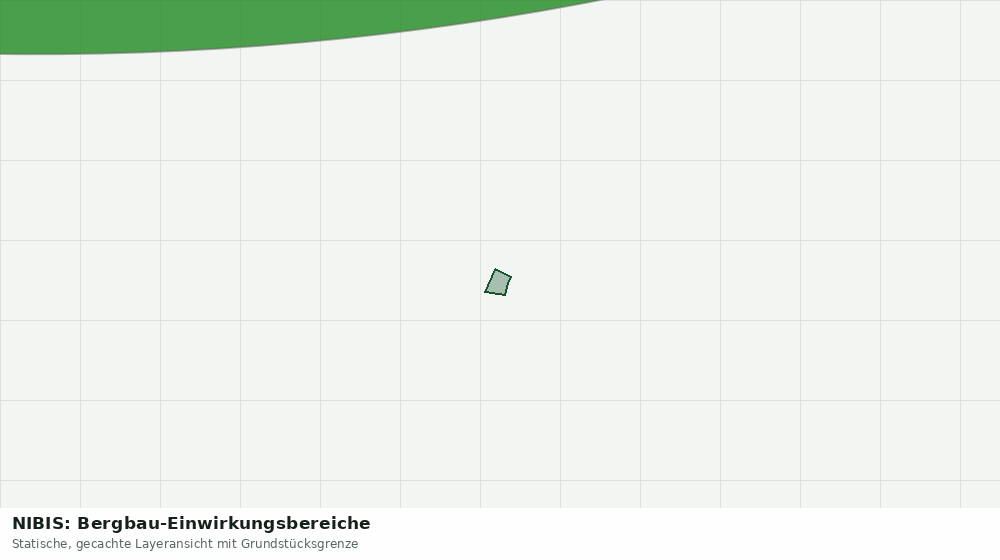 Statische Kartenansicht: NIBIS: Bergbau-Einwirkungsbereiche