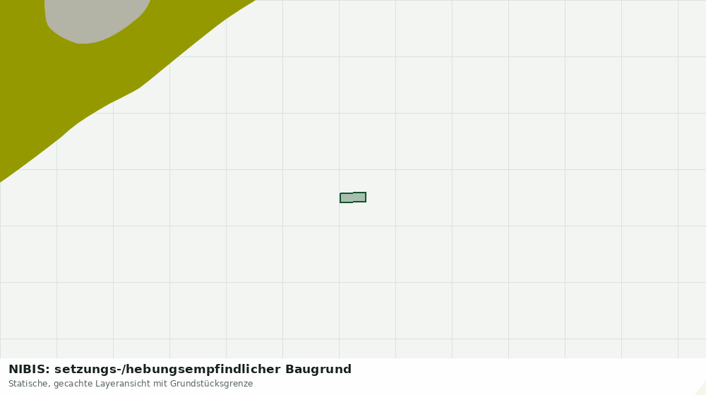 Statische Kartenansicht: NIBIS: setzungs-/hebungsempfindlicher Baugrund