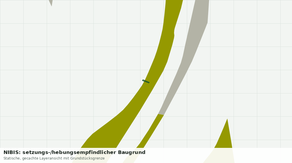 Statische Kartenansicht: NIBIS: setzungs-/hebungsempfindlicher Baugrund