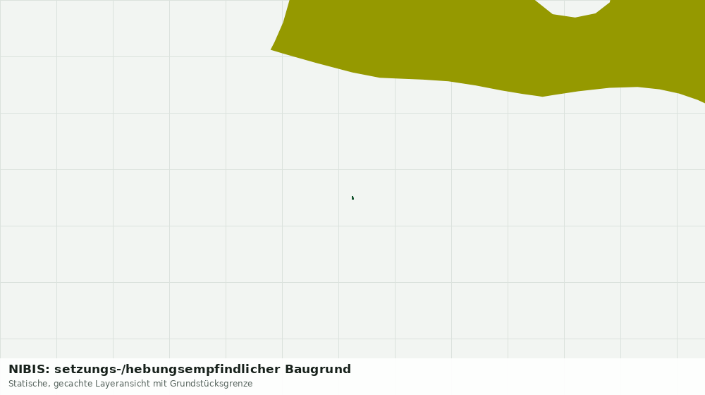 Statische Kartenansicht: NIBIS: setzungs-/hebungsempfindlicher Baugrund