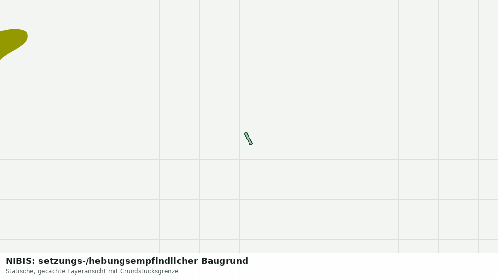 Statische Kartenansicht: NIBIS: setzungs-/hebungsempfindlicher Baugrund