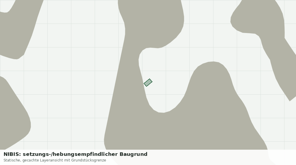 Statische Kartenansicht: NIBIS: setzungs-/hebungsempfindlicher Baugrund