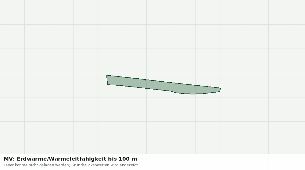 Statische Kartenansicht: MV: Erdwärme/Wärmeleitfähigkeit bis 100 m