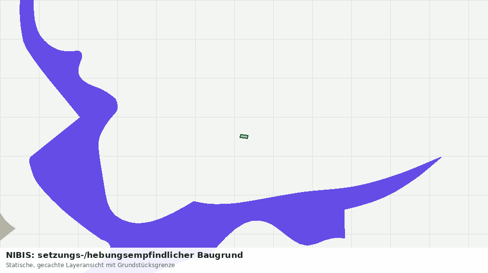 Statische Kartenansicht: NIBIS: setzungs-/hebungsempfindlicher Baugrund