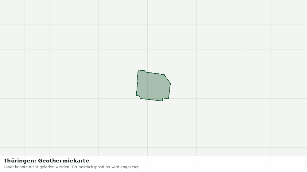 Statische Kartenansicht: Thüringen: Geothermiekarte