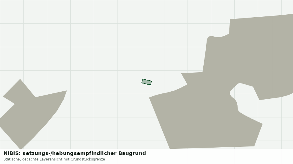 Statische Kartenansicht: NIBIS: setzungs-/hebungsempfindlicher Baugrund