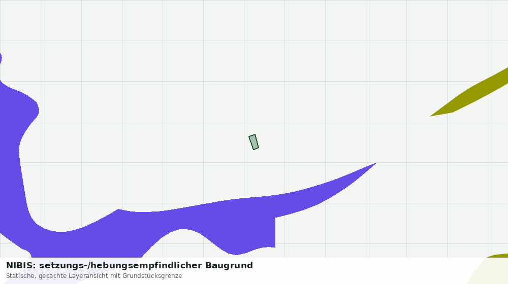 Statische Kartenansicht: NIBIS: setzungs-/hebungsempfindlicher Baugrund