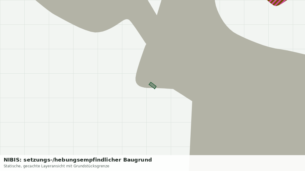 Statische Kartenansicht: NIBIS: setzungs-/hebungsempfindlicher Baugrund