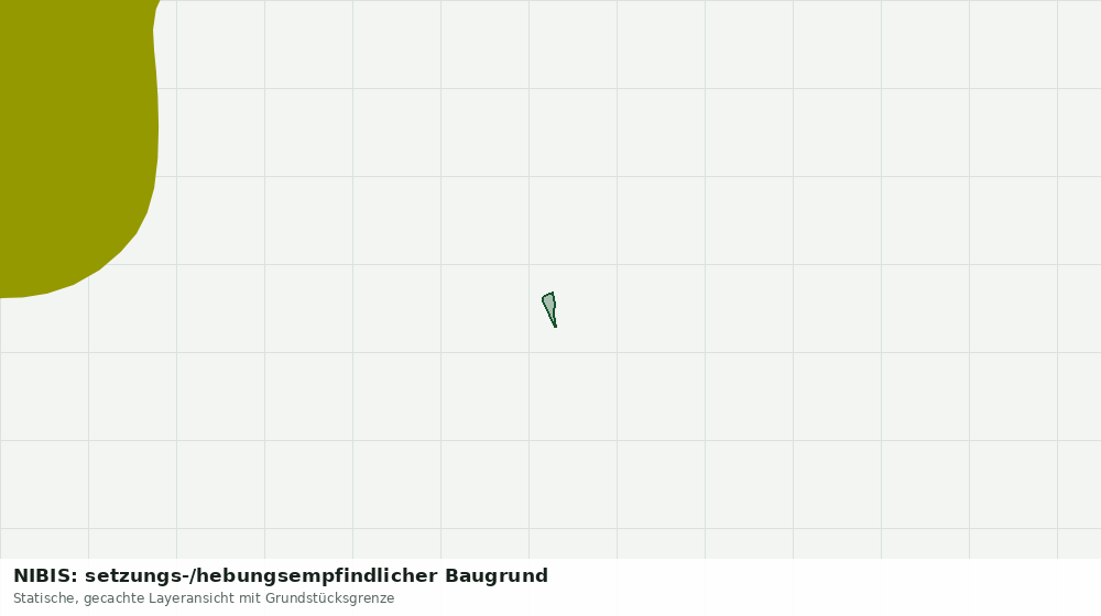 Statische Kartenansicht: NIBIS: setzungs-/hebungsempfindlicher Baugrund
