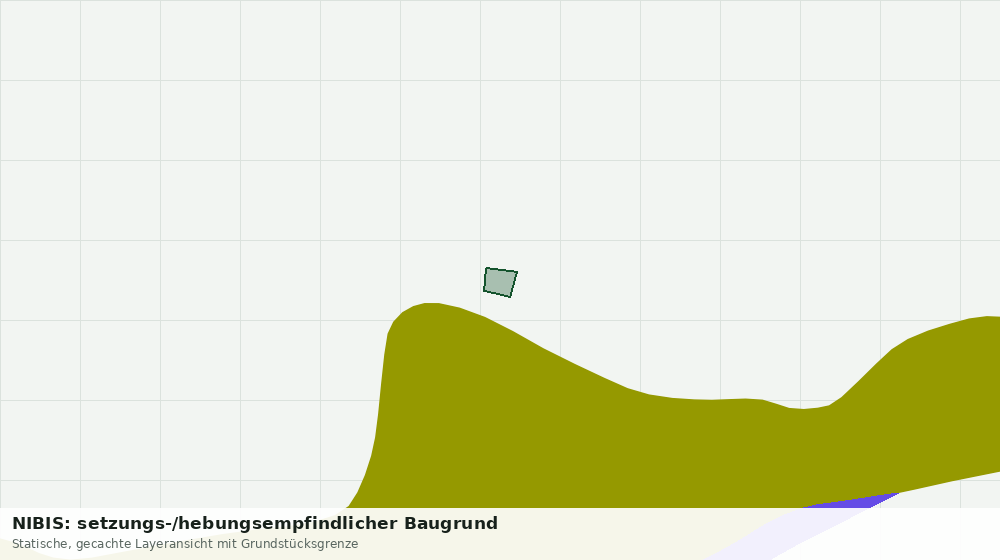 Statische Kartenansicht: NIBIS: setzungs-/hebungsempfindlicher Baugrund