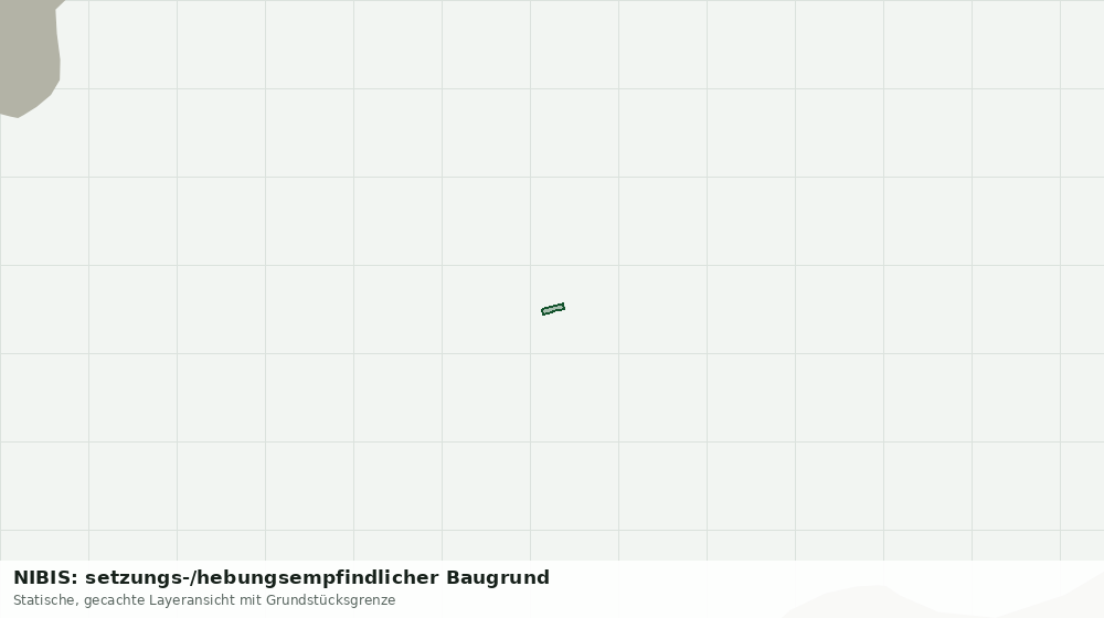 Statische Kartenansicht: NIBIS: setzungs-/hebungsempfindlicher Baugrund