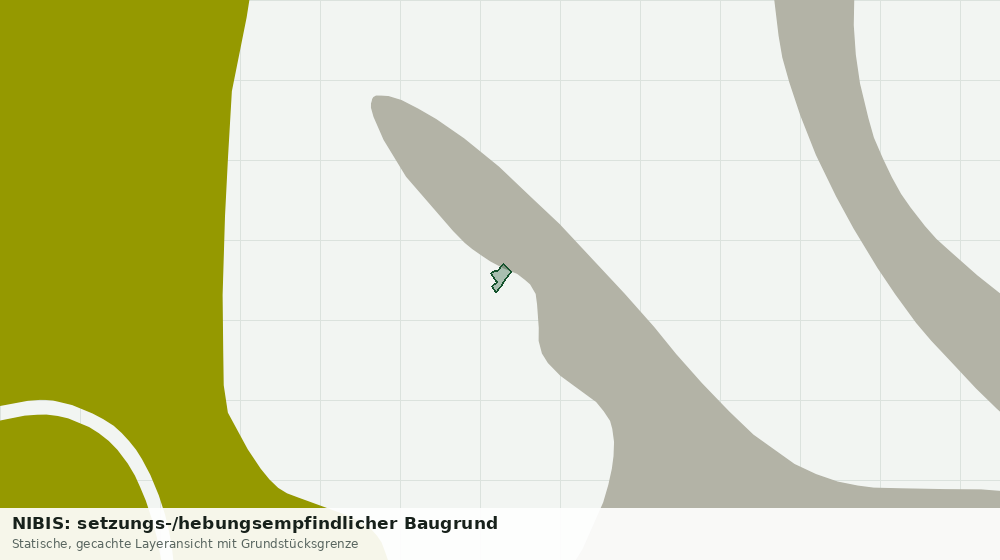 Statische Kartenansicht: NIBIS: setzungs-/hebungsempfindlicher Baugrund