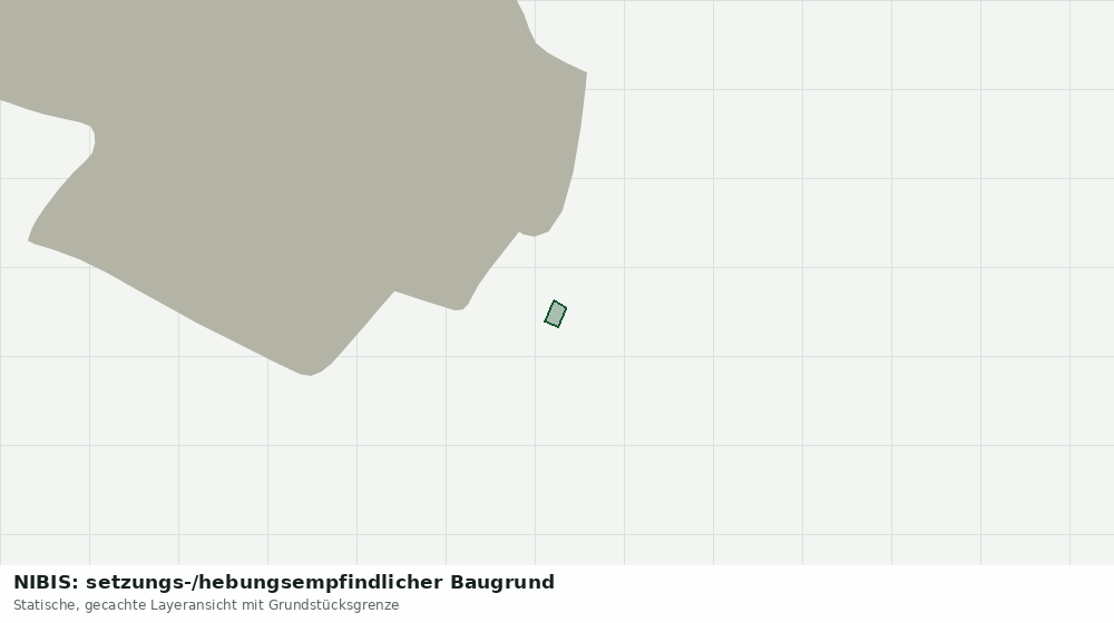 Statische Kartenansicht: NIBIS: setzungs-/hebungsempfindlicher Baugrund