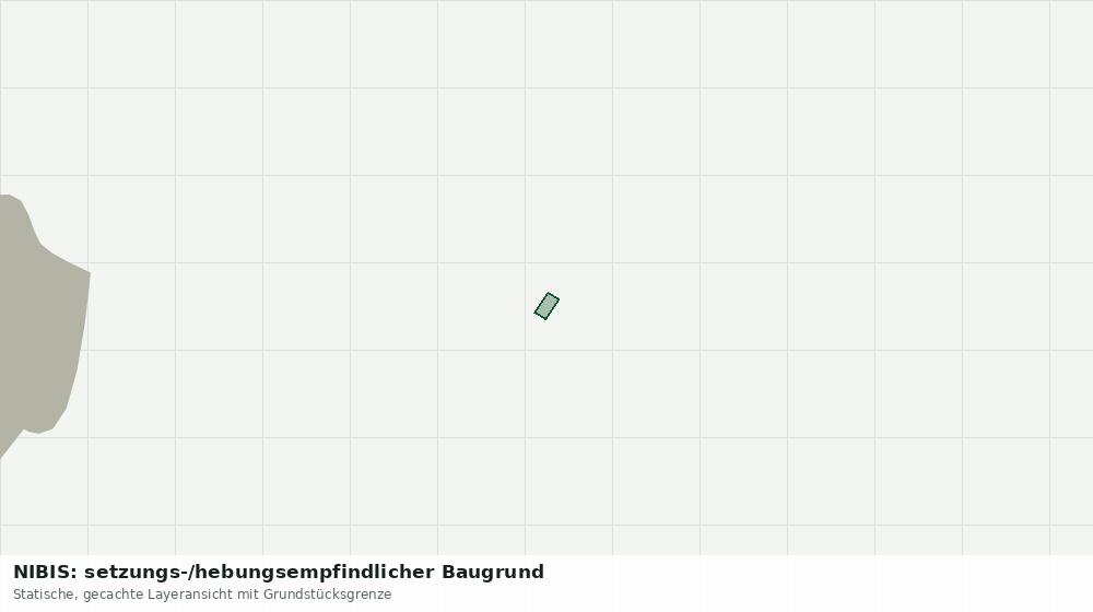 Statische Kartenansicht: NIBIS: setzungs-/hebungsempfindlicher Baugrund