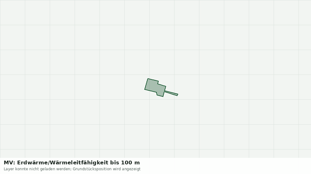 Statische Kartenansicht: MV: Erdwärme/Wärmeleitfähigkeit bis 100 m