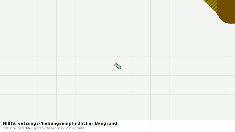 Statische Kartenansicht: NIBIS: setzungs-/hebungsempfindlicher Baugrund
