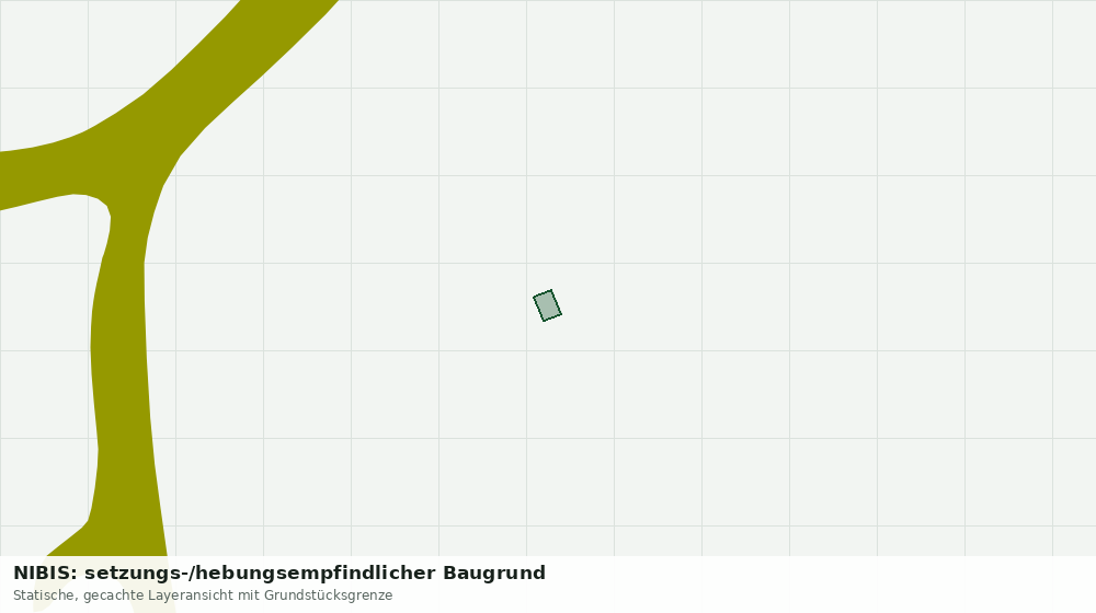 Statische Kartenansicht: NIBIS: setzungs-/hebungsempfindlicher Baugrund