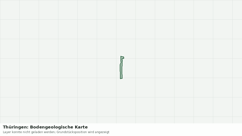 Statische Kartenansicht: Thüringen: Bodengeologische Karte