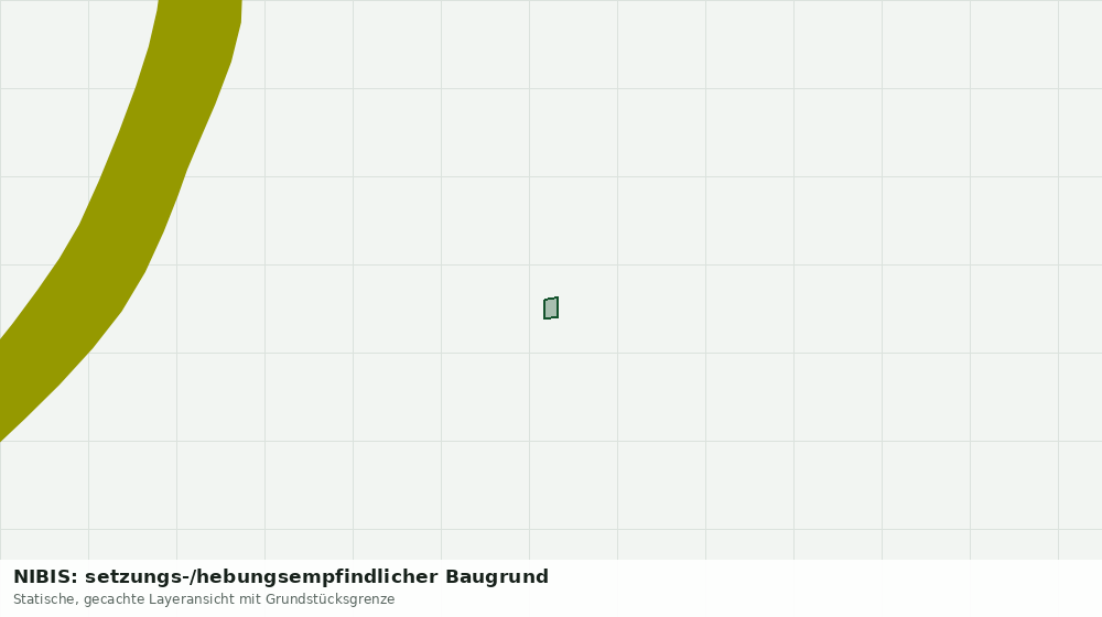 Statische Kartenansicht: NIBIS: setzungs-/hebungsempfindlicher Baugrund