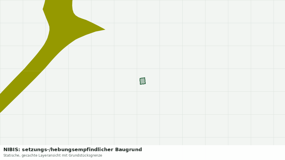 Statische Kartenansicht: NIBIS: setzungs-/hebungsempfindlicher Baugrund