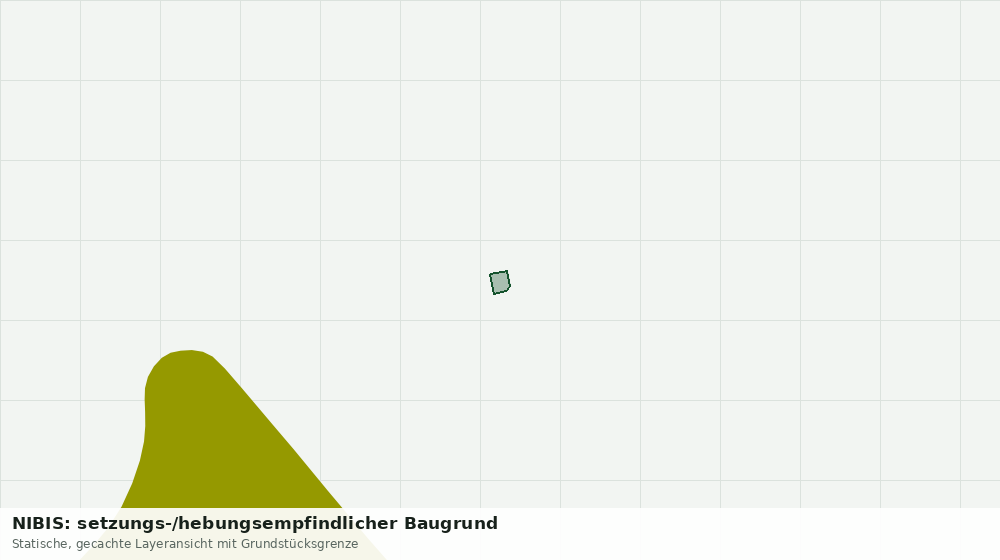 Statische Kartenansicht: NIBIS: setzungs-/hebungsempfindlicher Baugrund