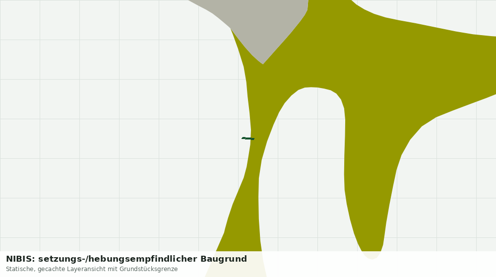 Statische Kartenansicht: NIBIS: setzungs-/hebungsempfindlicher Baugrund