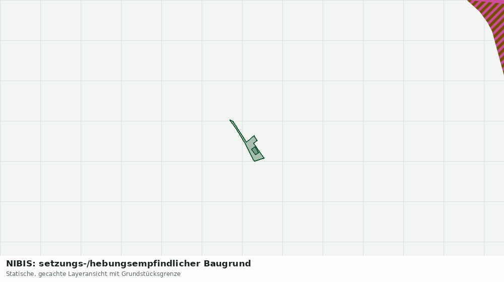 Statische Kartenansicht: NIBIS: setzungs-/hebungsempfindlicher Baugrund