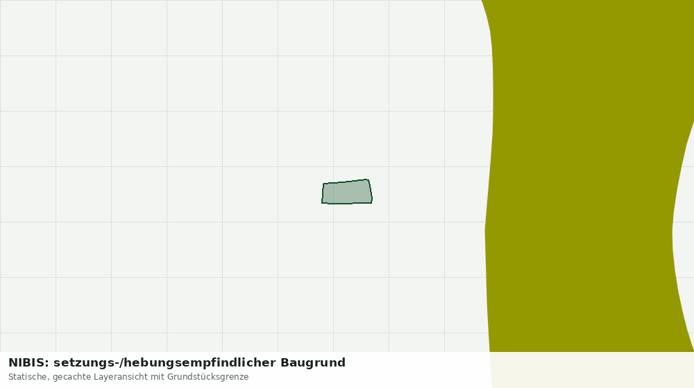 Statische Kartenansicht: NIBIS: setzungs-/hebungsempfindlicher Baugrund