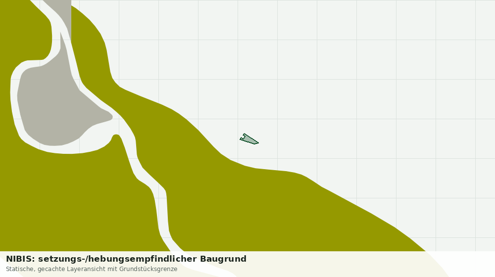 Statische Kartenansicht: NIBIS: setzungs-/hebungsempfindlicher Baugrund