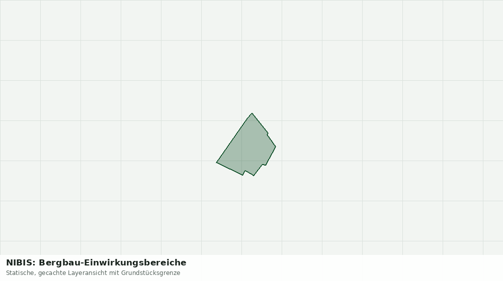 Statische Kartenansicht: NIBIS: Bergbau-Einwirkungsbereiche