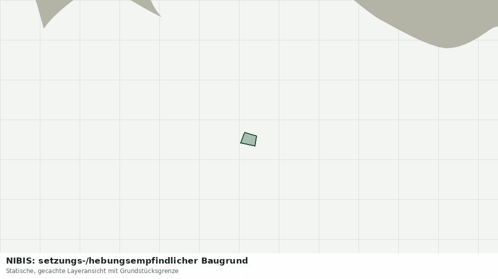 Statische Kartenansicht: NIBIS: setzungs-/hebungsempfindlicher Baugrund