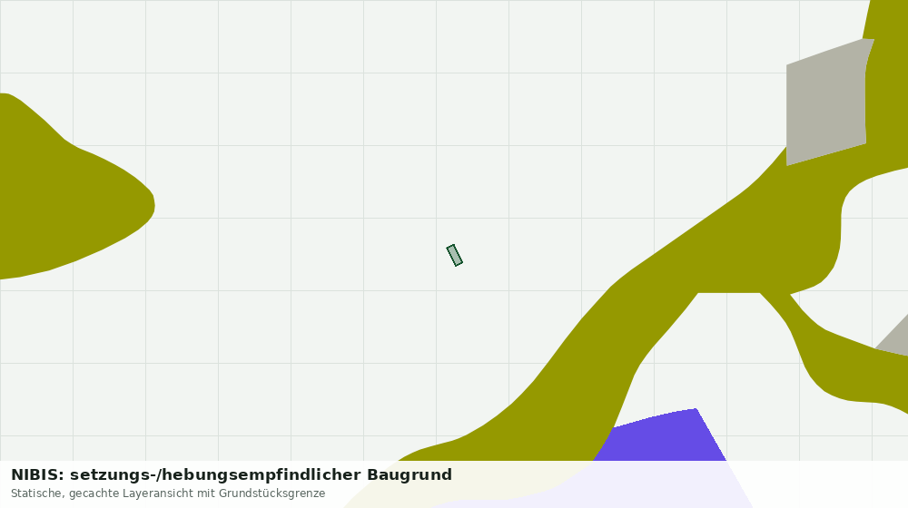 Statische Kartenansicht: NIBIS: setzungs-/hebungsempfindlicher Baugrund
