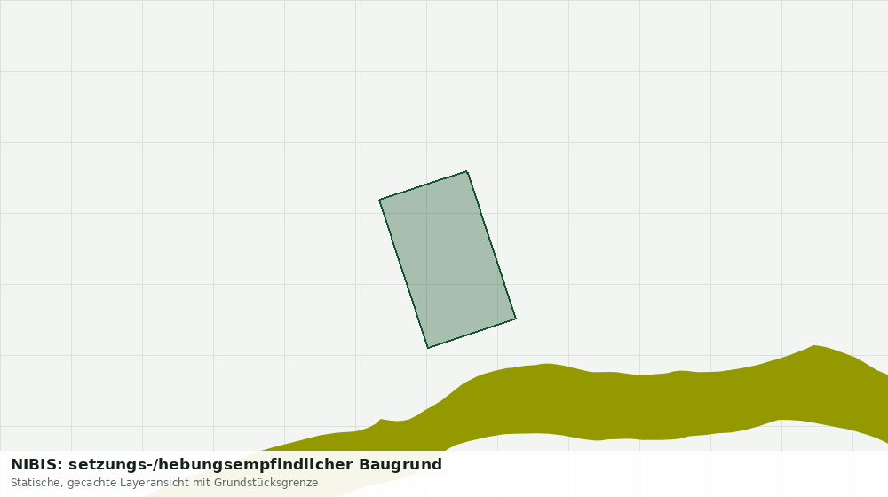 Statische Kartenansicht: NIBIS: setzungs-/hebungsempfindlicher Baugrund