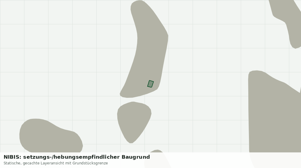 Statische Kartenansicht: NIBIS: setzungs-/hebungsempfindlicher Baugrund