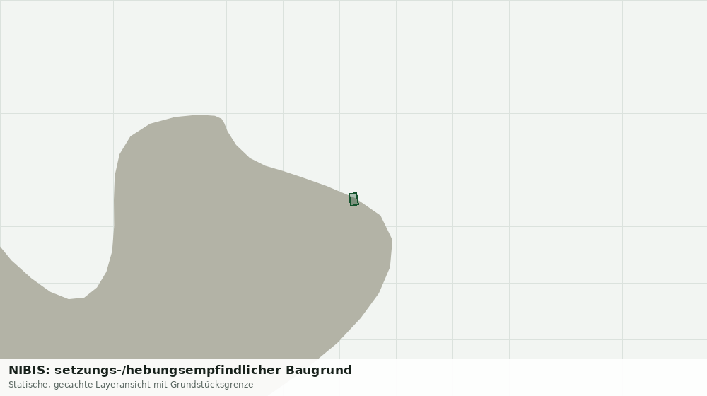 Statische Kartenansicht: NIBIS: setzungs-/hebungsempfindlicher Baugrund
