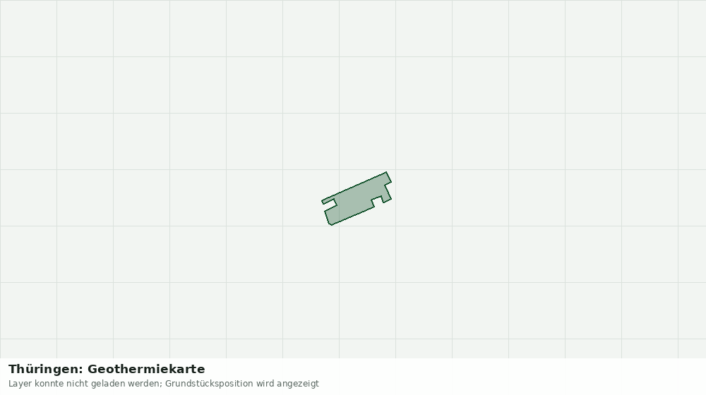 Statische Kartenansicht: Thüringen: Geothermiekarte