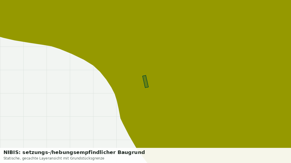Statische Kartenansicht: NIBIS: setzungs-/hebungsempfindlicher Baugrund