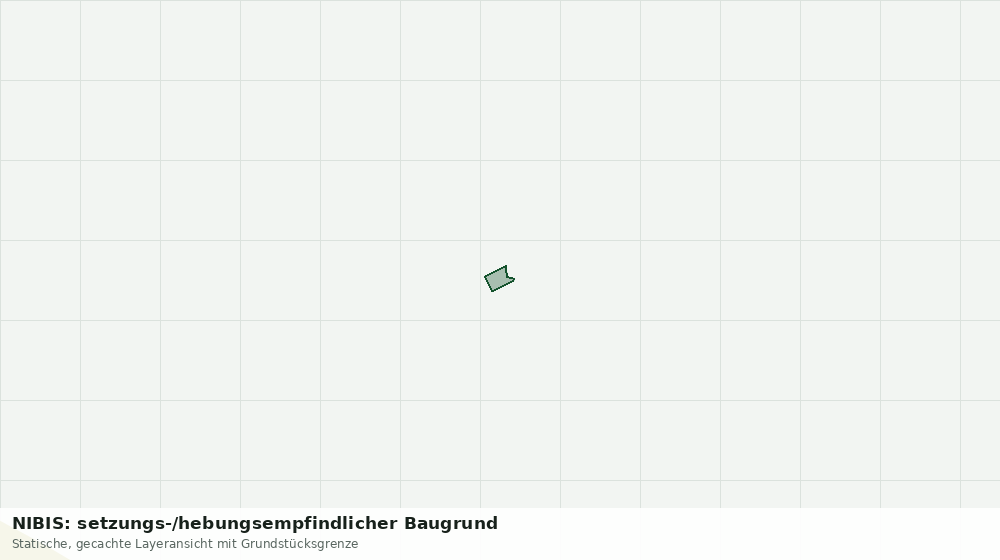 Statische Kartenansicht: NIBIS: setzungs-/hebungsempfindlicher Baugrund